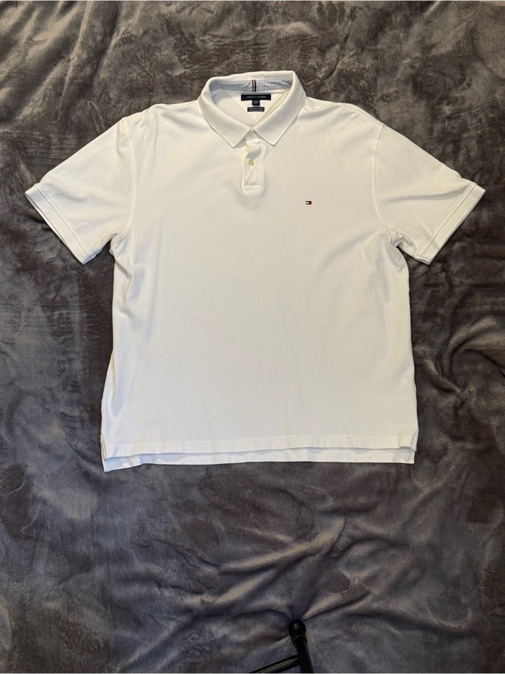 Tommy Hilfiger Men’s White Polo Shirt XXL